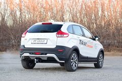 Защита порогов вогнутая Ø51 мм (НПС) LADA XRAY Cross с 2018