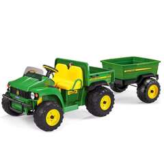 Электромобиль John Deere Gator HPX с прицепом