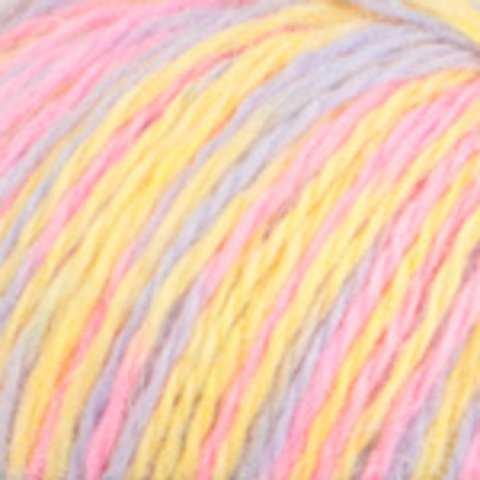 Пряжа Mink Wool 015 розов.-желтый (уп.5 мотков)