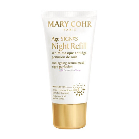 Сыворотка-маска ночная с эффектом ревитализации Mary Cohr Age Signes Night Refill  50 мл