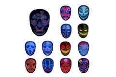 Светодиодная LED-маска Shining mask