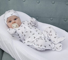 Комбинезон швы наружу зебры