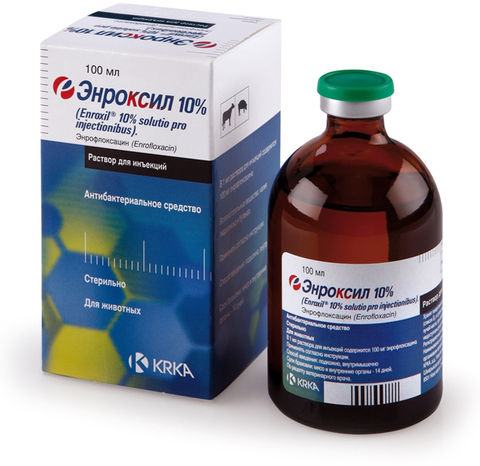 Энроксил 10% 100 мл.