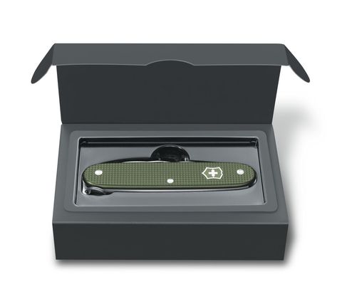 Нож складной Victorinox Pioneer Alox LE 2017, 91 mm Olive Green (0.8201.L17)
