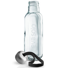 Бутылка, 500 мл, переработанное стекло, черная, фото 5