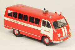 RAF-977PM Latvia 1969 Fire Engine staff Vector-models 1:43