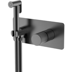 Boheme 127-GM.3 Смеситель гигиенический STICK GUN METAL LINEA фото