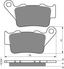 Тормозные колодки дисковые 023 S33
