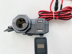 Прикуриватель с 2-мя USB-разъемами, X-74