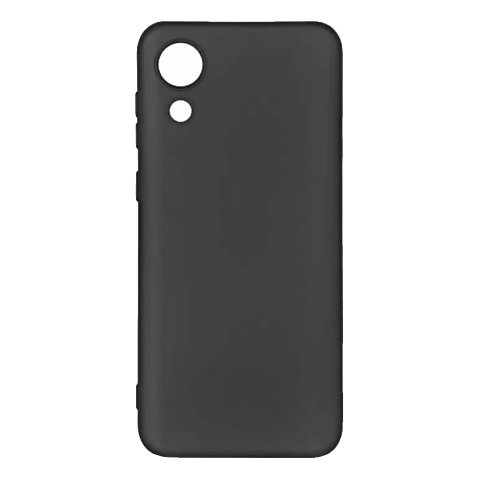 Силиконовый чехол Silicone Cover для Samsung Galaxy A3 Core (Черный)