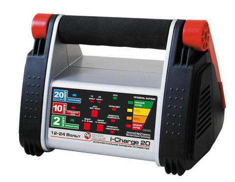 Зарядное устройство QUATTRO ELEMENTI i-Charge 20 (12В / 24В, 20/10/2 А) полный автомат (Арт. 771-169)