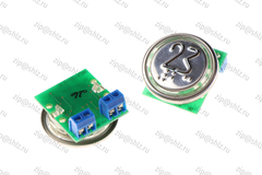 Кнопка (кнопочный модуль) ВКЛ13А-2И "23 этаж", круглая.