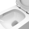 BelBagno BB5171CH-TOR/SC DUE-TOR Унитаз подвесной, безободковый, с системой смыва "Торнадо", с сиденьем soft close, BB5171CH-TOR/SC