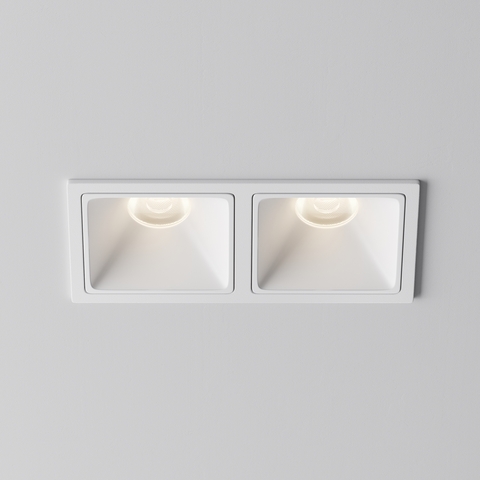Встраиваемый светильник Maytoni Alfa led DL043-02-10W4K-SQ-W-1