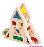 Конструктор Радужные блоки (Rainbow blocks), 24 детали 5