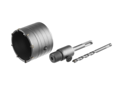 СИБИН 73 мм, SDS - Plus, 8Т, коронка по бетону с оснасткой (29216-73)