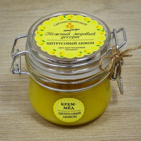 Нежный медовый десерт HoneyForYou 