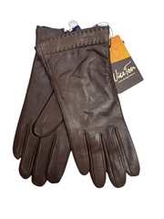 Перчатки.Женские.Материал верха: Кожаные люкс качества.Подклад: Плюш-флис. 5 шт в упаковке.