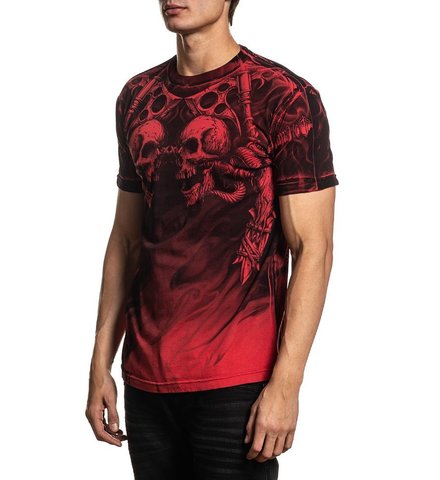 Xtreme Couture | Футболка мужская NORSE GOD X1917 от Affliction левый бок