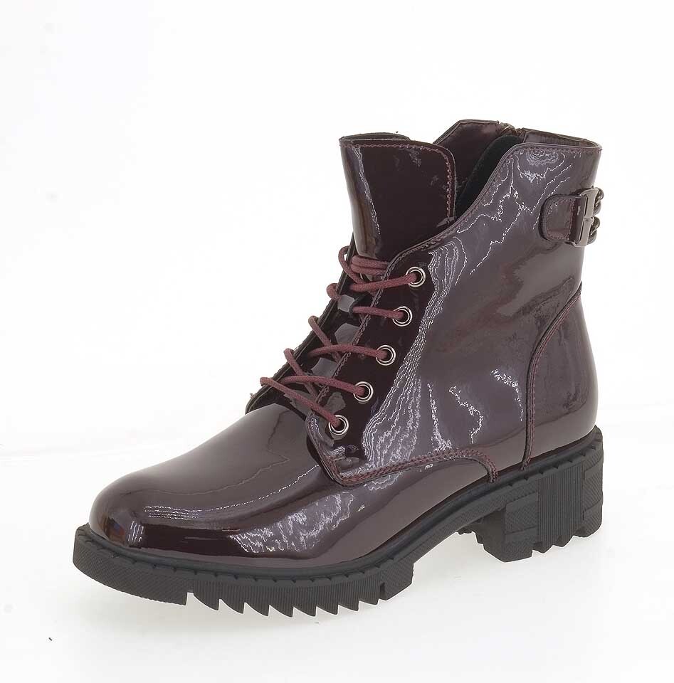 Ботинки женские ZENDEN 98-02WA-021VR бордовые