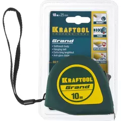 KRAFTOOL Grand, 10 м х 25 мм, рулетка (34022-10-25)