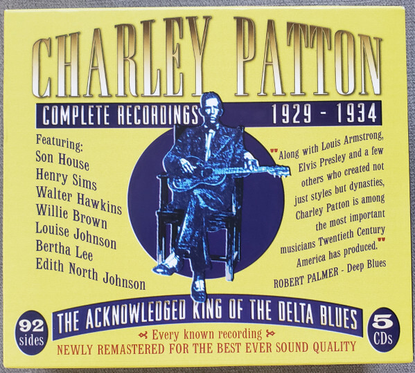 PATTON, CHARLEY: The Complete Recordingss 1929-1934 Indis