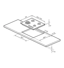 Варочная панель LEX GVG 642A WH