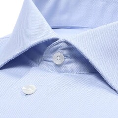 Сорочка мужская Seidensticker Slim Fit 01.693650-11 из фактурной ткани голубая