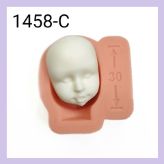 1458-С Молд силиконовый лицо детское 