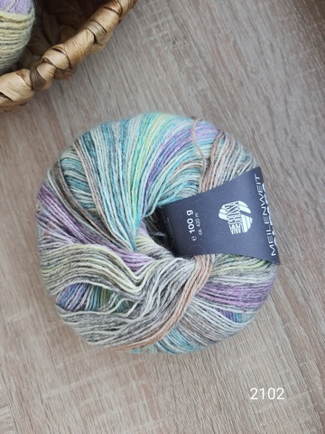 Lana Grossa Meilenweit Alpaca Print 2102