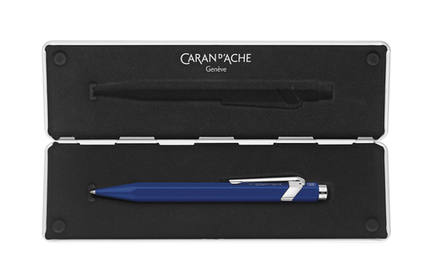 Ручка-роллер Caran d’Ache Office 849, Silky Blue (846.659)