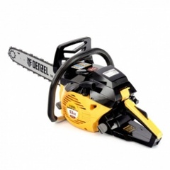 Пила цепная бензиновая DGS-5218  шина 45см 52см3 3,5л.с,шаг 0,325паз 1,5мм  72зв Denzel