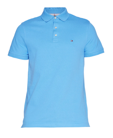 Теннисное поло Tommy Hilfiger 1985 Regular Polo - blue spell