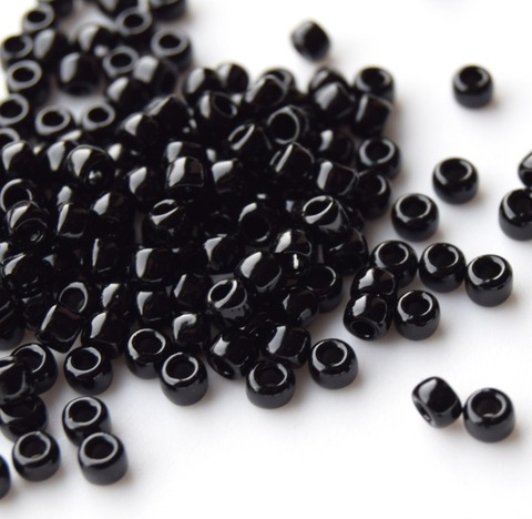 Бисер Тохо круглый 8/0 0049 черный /Toho round black
