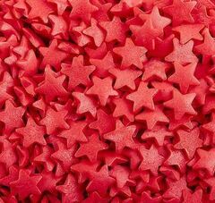 Посыпка звезды красные 100 гр