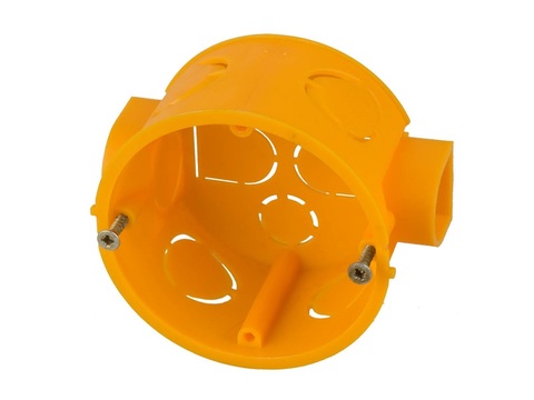 СВЕТОЗАР 68 х 40 мм, подштукатурный монтаж, круглая, установочная коробка (SV-54903)