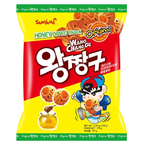 Снеки со вкусом мёда Samyang Chan Gu, 115 гр