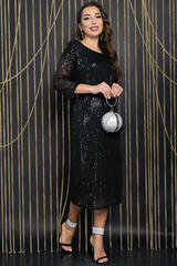 Платье Просто сияй (черное) П11812 LT Collection