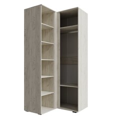 Спальня Лилль Шкаф угловой ЛСШ-25 дуб крафт белый/дуб крафт табачный