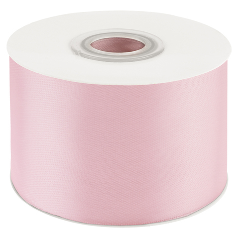 Лента Атласная (5см*22,85м) Нежно-розовый.