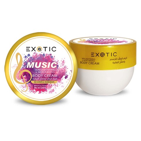 Exotic EX-33 Крем увлажняющий и осветляющий для тела  (F Music)  250 ml
