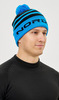 Шапка Nordski Winter Black/Light Blue