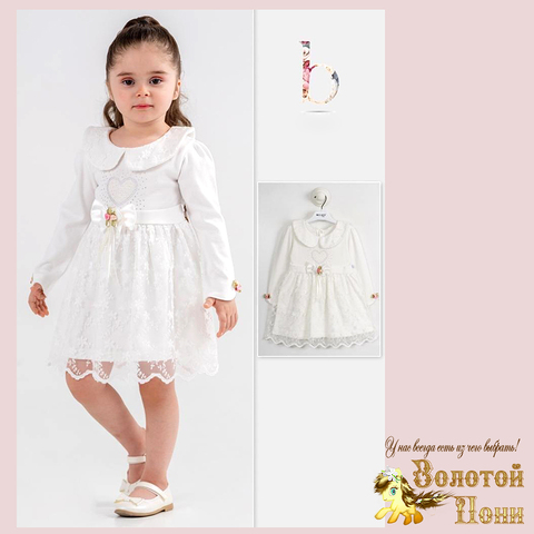 Платье нарядное д (2-4) 251125-SD953