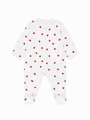 Комбинезон Sleep Сердечки red (56,62)
