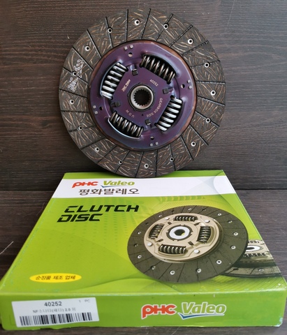 ДИСК СЦЕПЛЕНИЯ ix35 -13, SPORTAGE SL -13 ДВИГ THETA PHC VALEO 4110039350/HD-157/40252 (235мм)