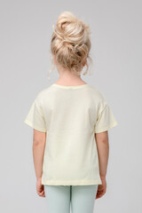 фуфайка  для девочки  КР 302078/банановый мусс