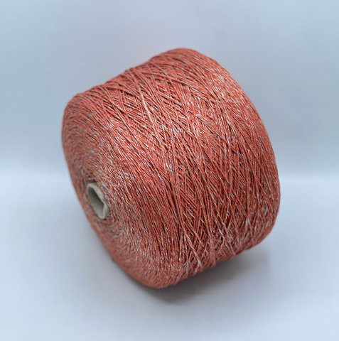 Lanificio dell Olivo, Cotton lux. 180м, 60% Хлопок, 40% Полиамид, Терракот,неоднотонный.37756