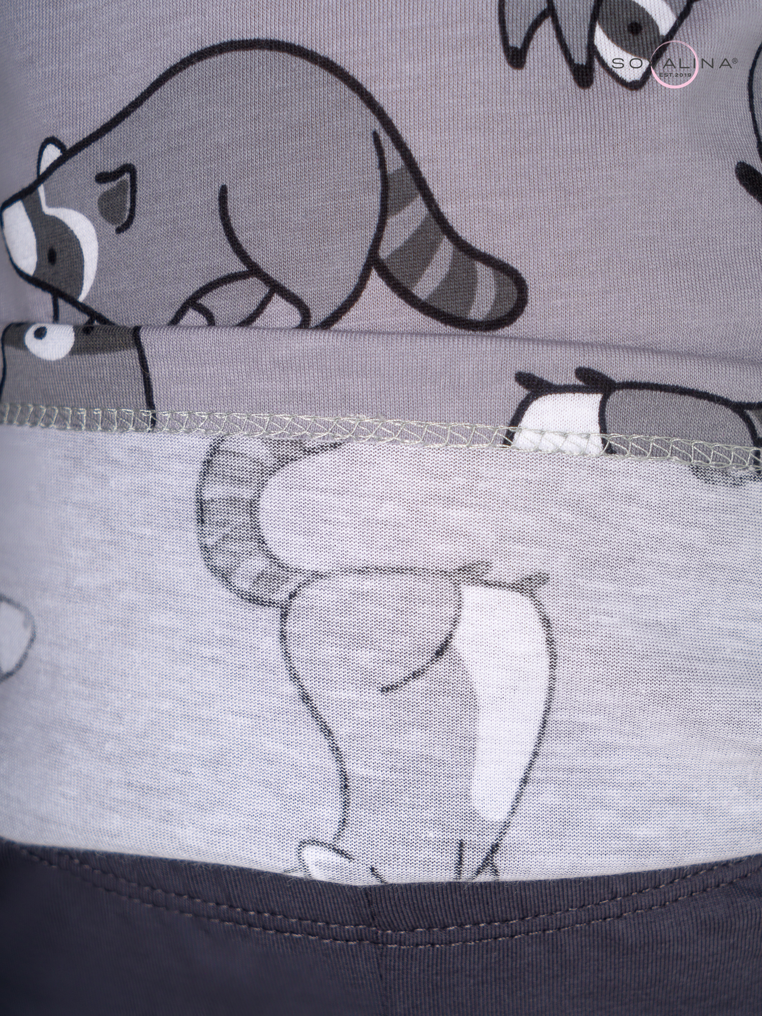 Костюм Актив енотики серые-антрацит