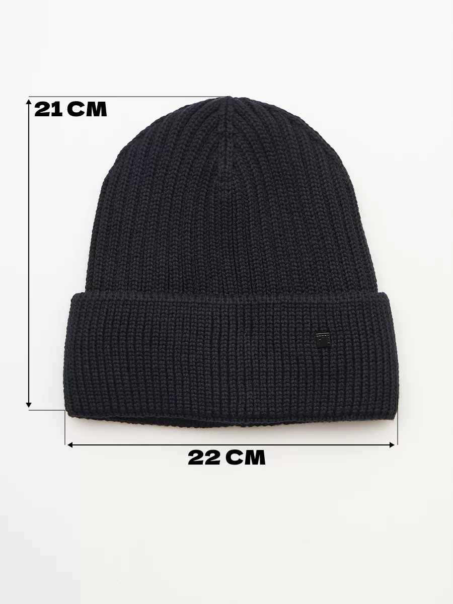 Шапка бини зимняя весенняя с флисом