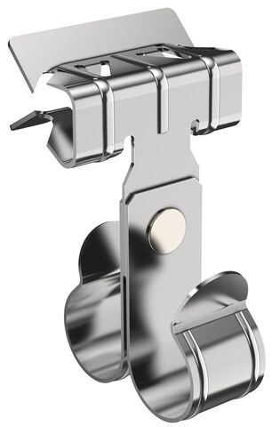 Зажим балочный 8-14мм под трубу 25мм двойной HDZ IEK